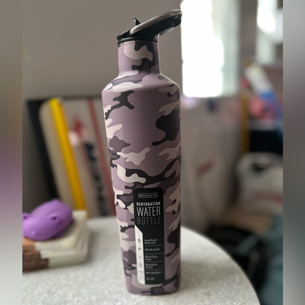 Brumate Mauve Camo‎ Rehydration Bottle